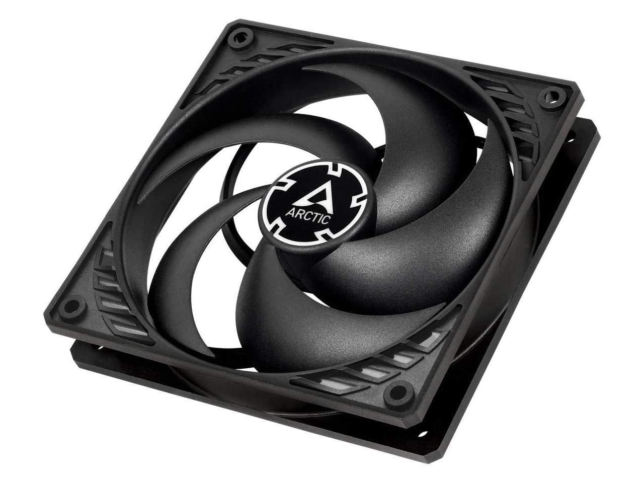 Arctic P12 Pwm Pst (Black/Black) Value Pack 5Pack - Pressure-Optimised 120 Mm Fan With Pwm And Pst (Pwm Sharing Technology)