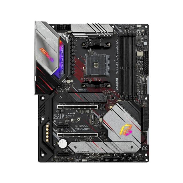 Asrock B550 Pg Velocita Socket Am4/ Amd B550/ Ddr4/ Quad Crossfirex/ Sata3&Usb3.2/ M.2/ Atx Motherboard