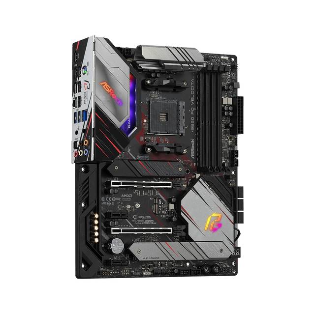 Asrock B550 Pg Velocita Socket Am4/ Amd B550/ Ddr4/ Quad Crossfirex/ Sata3&Usb3.2/ M.2/ Atx Motherboard