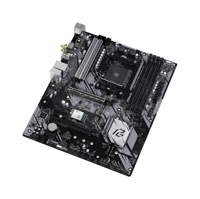 Asrock B550 Phantom Gaming 4 Ac Socket Am4/ Amd B550/ Ddr4/ Quad Crossfirex/ Sata3&Usb3.2/ Wifi&Bluetooth/ M.2/ Atx Motherboard