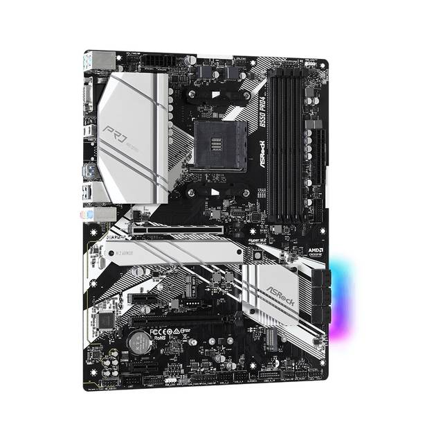 Asrock B550 Pro4 Socket Am4/ Amd B550/ Ddr4/ Quad Crossfirex/ Sata3&Usb3.2/ M.2/ Atx Motherboard