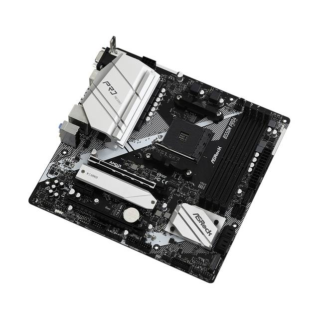 Asrock B550M Pro4 Socket Am4/ Amd B550/ Ddr4/ Quad Crossfirex/ Sata3&Usb3.2/ M.2/ Micro Atx Motherboard