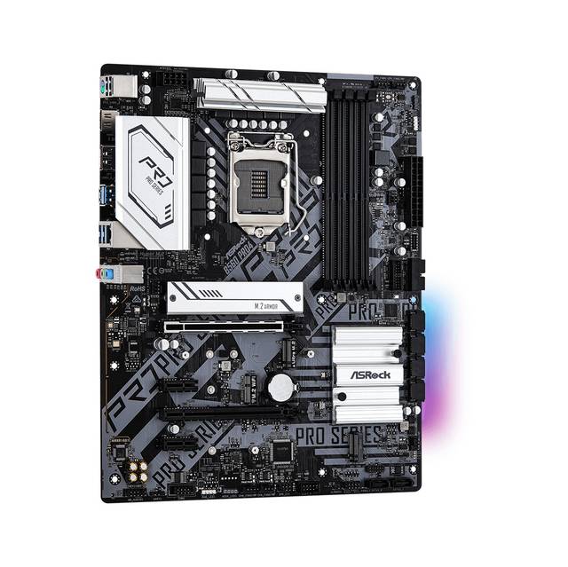 Asrock B560 Pro4 Socket Lga1200/ Intel B560/ Ddr4/ Sata3&Usb3.2/ M.2/ Atx Motherboard
