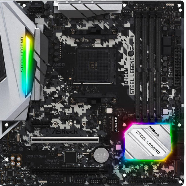 ASRock-B450M-Steel-Legend-AM4-
