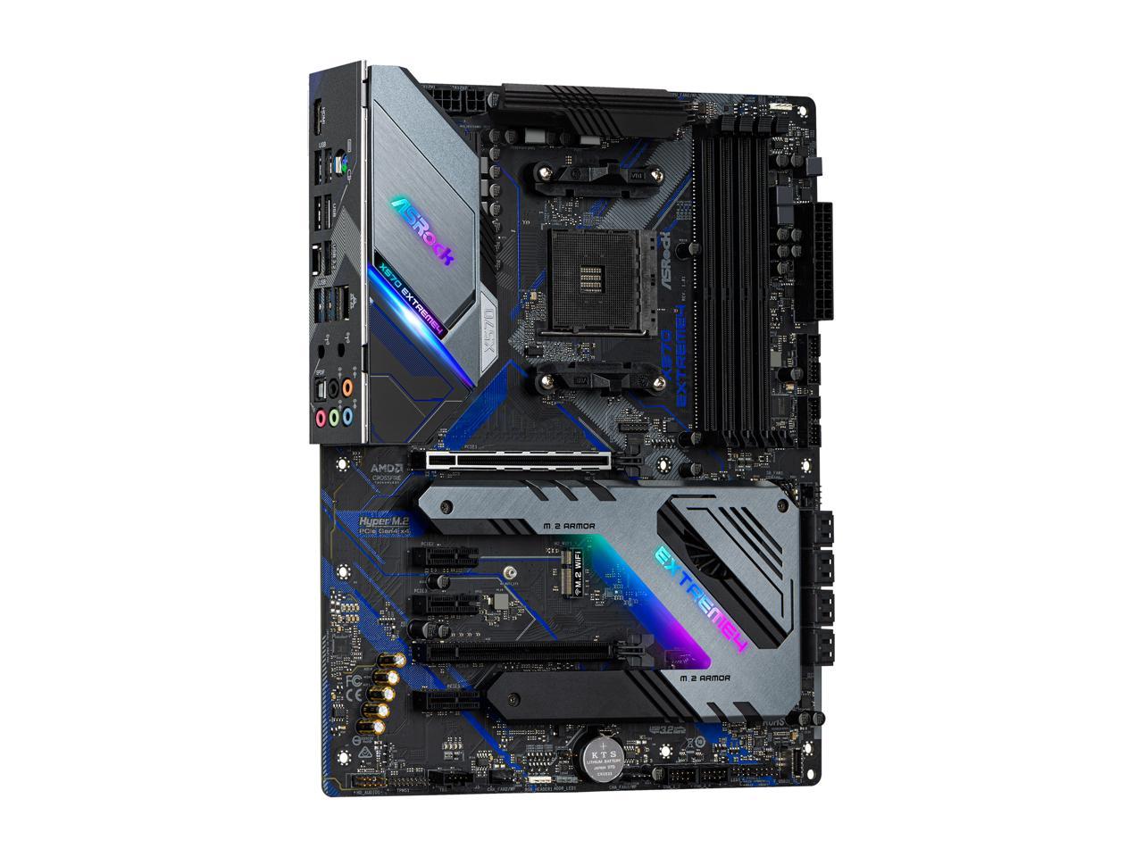 Asrock X570 Extreme4 Am4 Amd X570 Sata 6Gb/S Atx Amd Motherboard