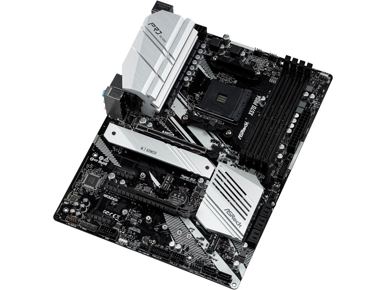 Asrock X570 Pro4 Am4 Amd X570 Sata 6Gb/S Atx Amd Motherboard