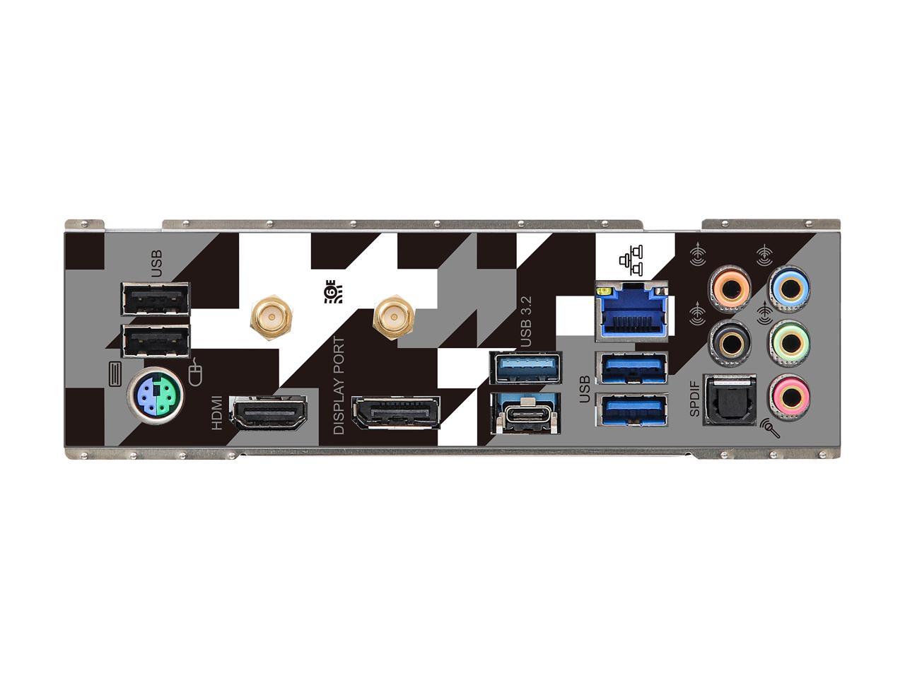 Asrock Z590 Steel Legend Wifi 6E Lga 1200 Intel Z590 Sata 6Gb/S Atx Intel Motherboard