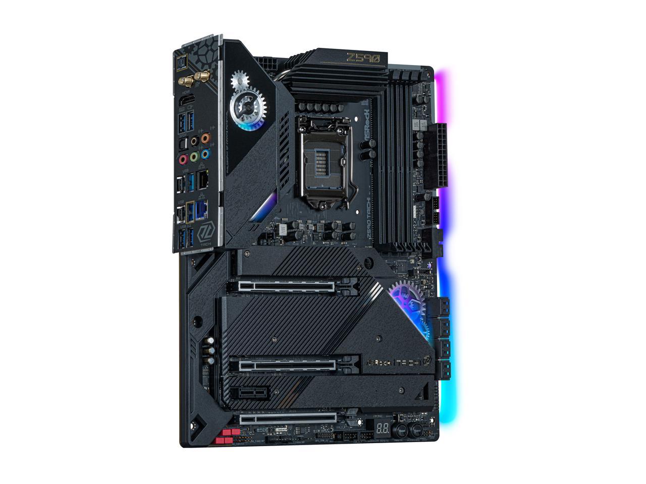 Asrock Z590 Taichi Lga 1200 Intel Z590 Sata 6Gb/S Atx Intel Motherboard