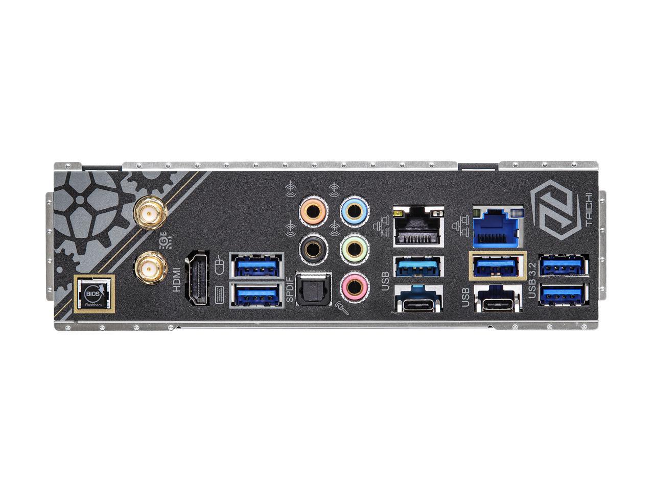 Asrock Z590 Taichi Lga 1200 Intel Z590 Sata 6Gb/S Atx Intel Motherboard