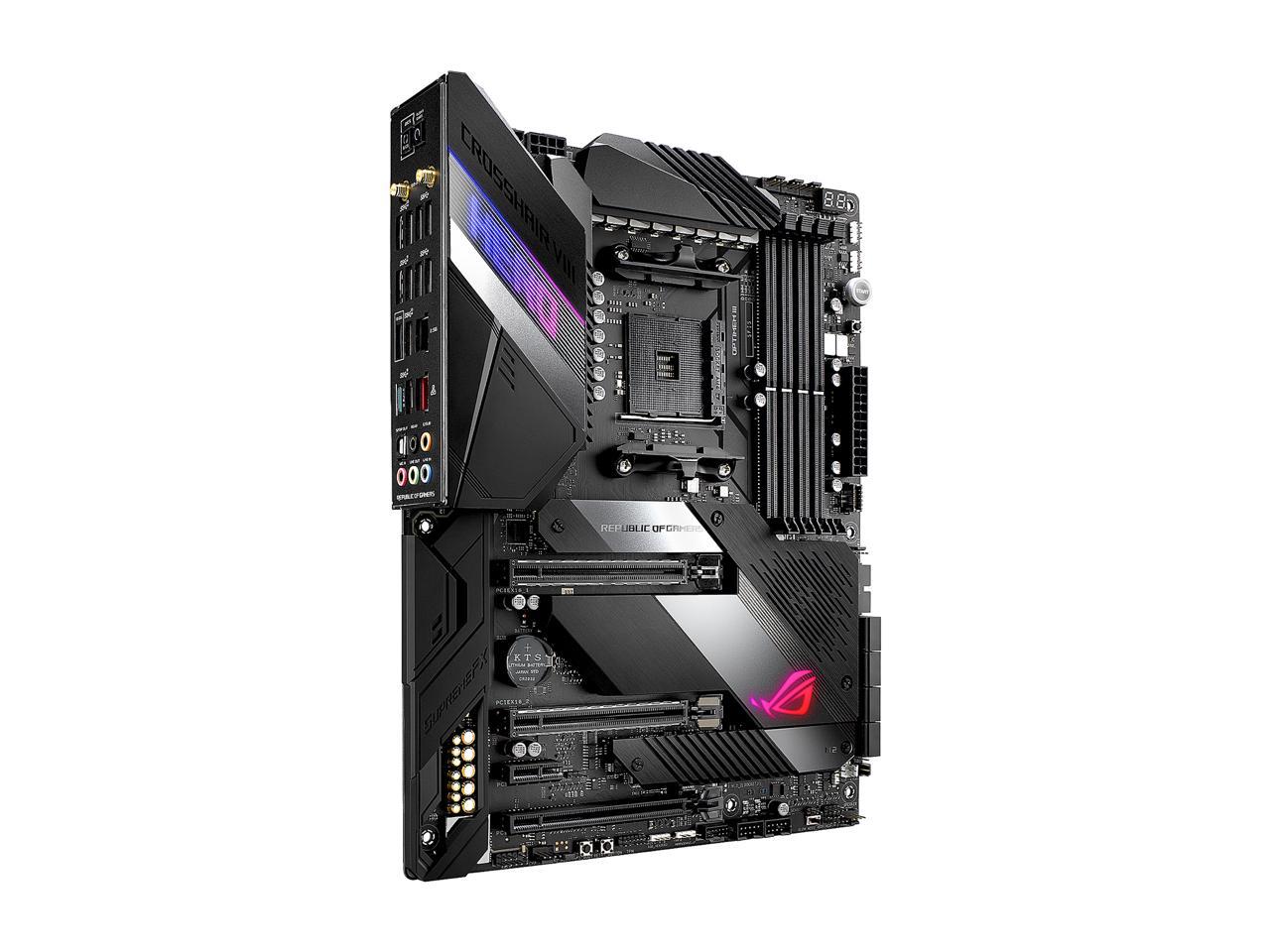 Asus Amd Am4 Rog X570 Crosshair Viii Hero (Wi-Fi) Atx Motherboard With Pcie 4.0, Dual M.2, Sata 6Gb/S, Usb3.2 Gen 2, 2.5Gbps Lan, Wifi 6