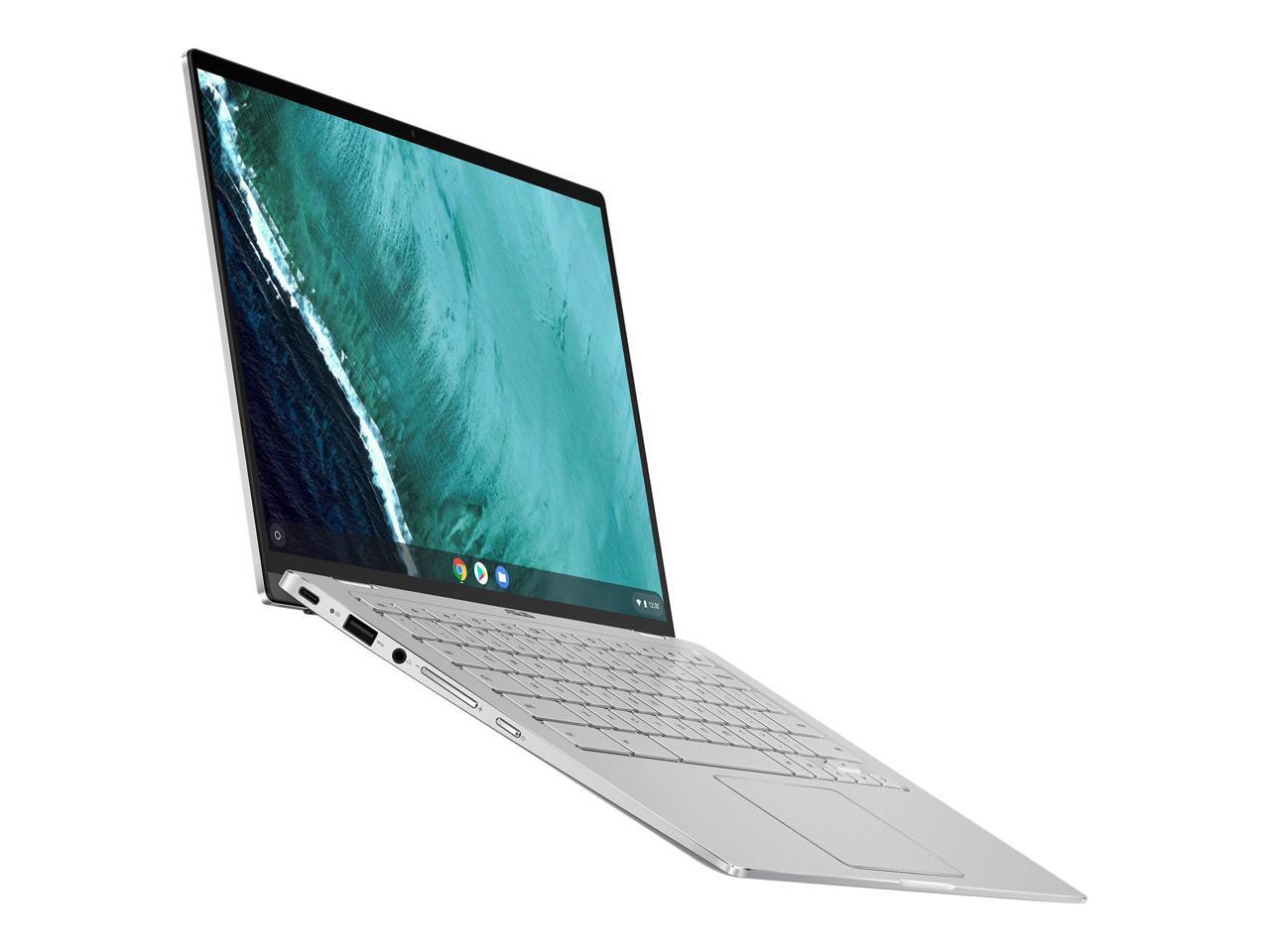 Asus Chromebook Flip C434Ta-Yz588T 14.0 Inch Intel Core I5-8200Y 1.3Ghz/ 8Gb Lpddr3/ 128Gb Emmc Hdd/ Usb3.2/ Chrome Os Notebook (Silver)