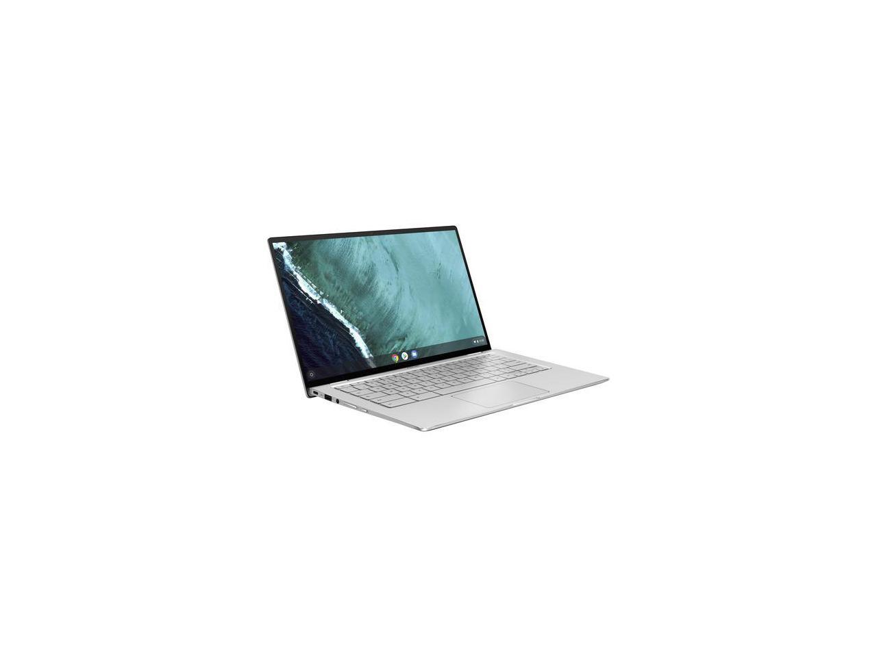 Asus Chromebook Flip C434Ta-Yz588T 14.0 Inch Intel Core I5-8200Y 1.3Ghz/ 8Gb Lpddr3/ 128Gb Emmc Hdd/ Usb3.2/ Chrome Os Notebook (Silver)
