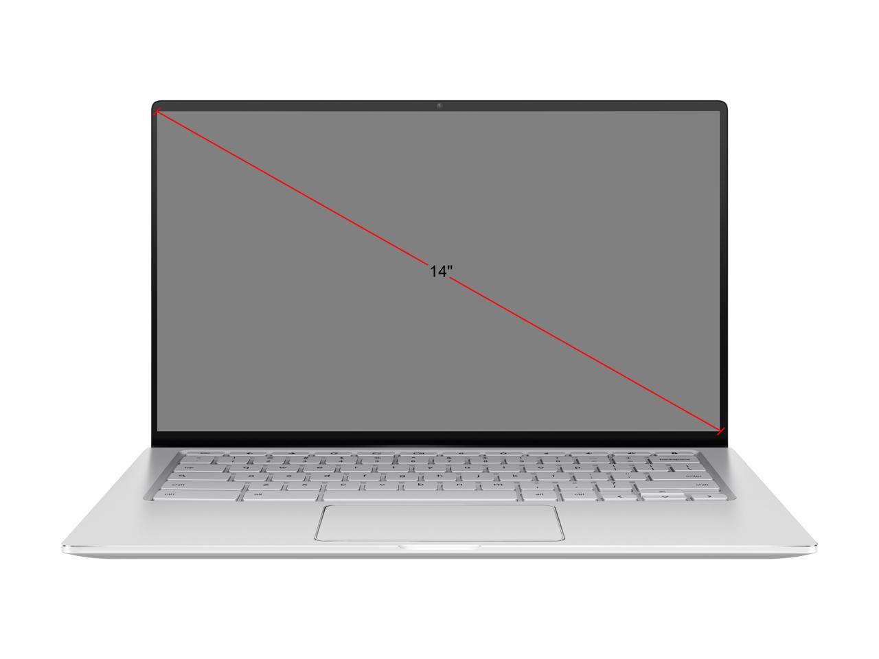 Asus Chromebook Flip C434Ta-Dsm4T 14.0 Inch Intel Core M3-8100Y 1.1Ghz/ 4Gb Lpddr3/ 64Gb Emmc/ Chrome Os Notebook (Silver)