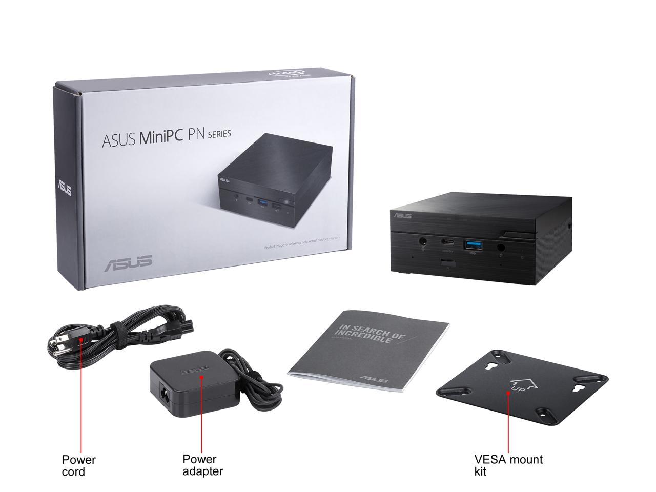ASUS PN50 Mini PC Barebone - AMD Ryzen 5 4500U WiFi 6 VESA Mount | TechSoft PN50-BBR065MD