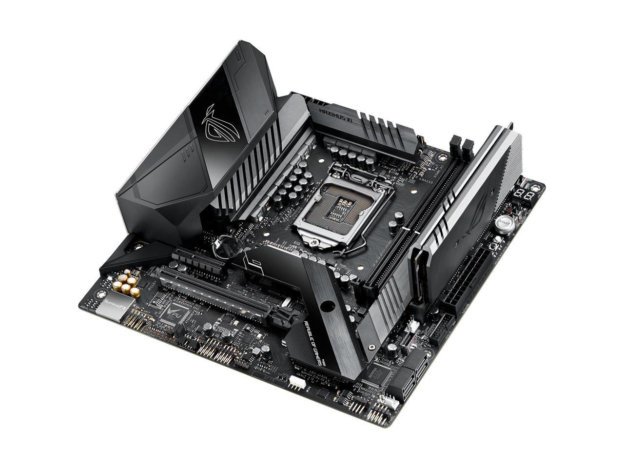 Asus Rog Maximus Xi Gene Lga 1151 (300 Series) Intel Z390 Sata 6Gb/S Micro Atx Intel Motherboard