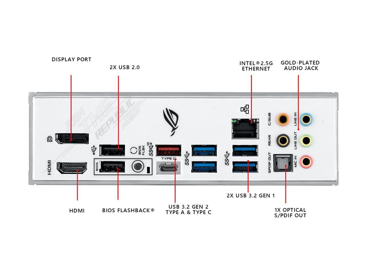 Asus Rog Strix Z490-A Gaming Lga 1200 (Intel 10Th Gen) Intel Z490 Sata 6Gb/S Atx Intel Motherboard