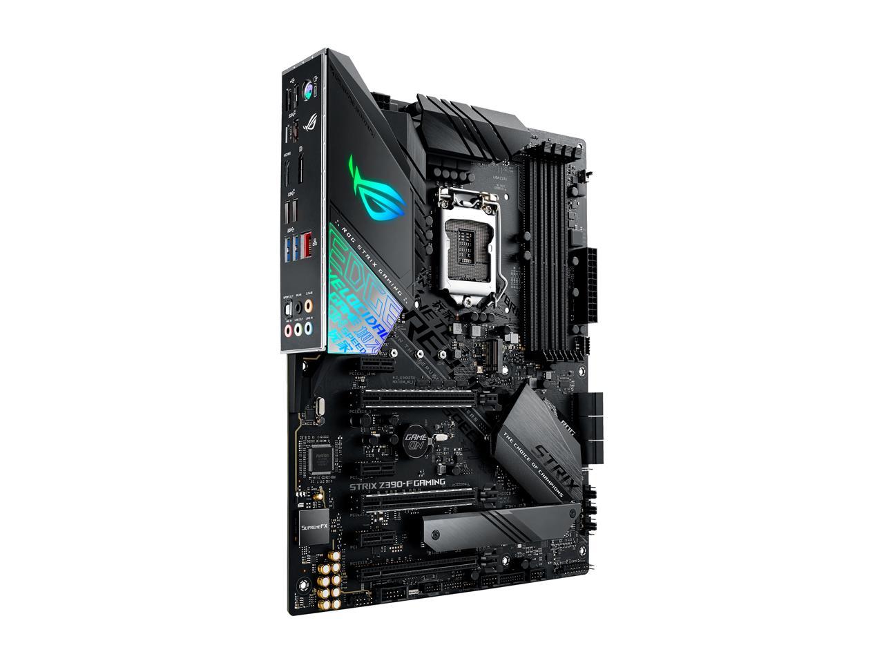 Asus Rog Strix Z390-F Gaming Lga 1151 (300 Series) Intel Z390 Hdmi Sata 6Gb/S Usb 3.1 Atx Intel Motherboard