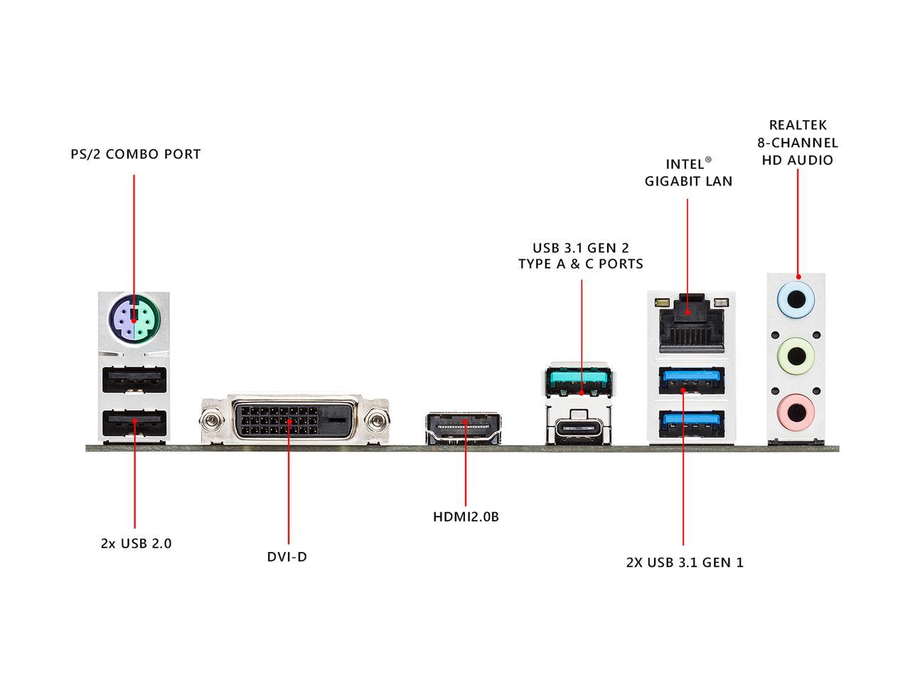 Asus Tuf B450M-Pro Gaming Amd Ryzen 3 Am4 Ddr4, Hdmi, Dual M.2, Usb 3.1 Gen 2 And Aura Sync Rgb Led Lighting Micro-Atx Motherboard