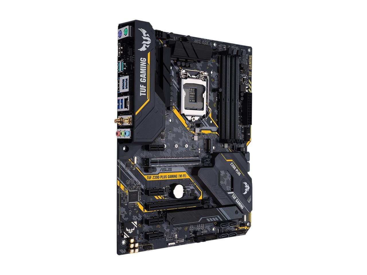 Asus Tuf Z390-Plus Gaming (Wi-Fi) Lga 1151 (300 Series) Intel Z390 Sata 6Gb/S Atx Intel Motherboard