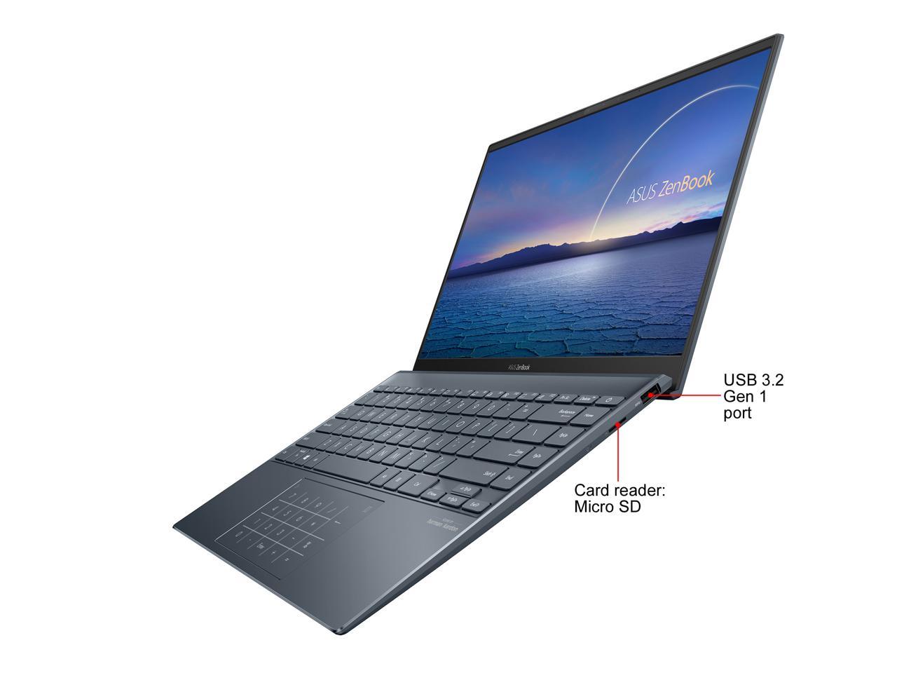 Asus Zenbook 14 Ultra-Slim Laptop 14" Full Hd Nanoedge Bezel Display, Intel Core I7-1165G7, 8 Gb