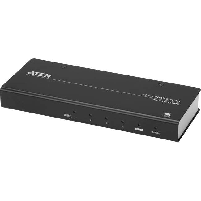 ATEN 4-Port True 4K HDMI Splitter VS184B