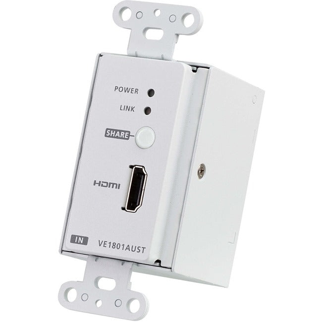 ATEN HDMI HDBaseT-Lite Transmitter with US Wall Plate / PoH VE1801AUST