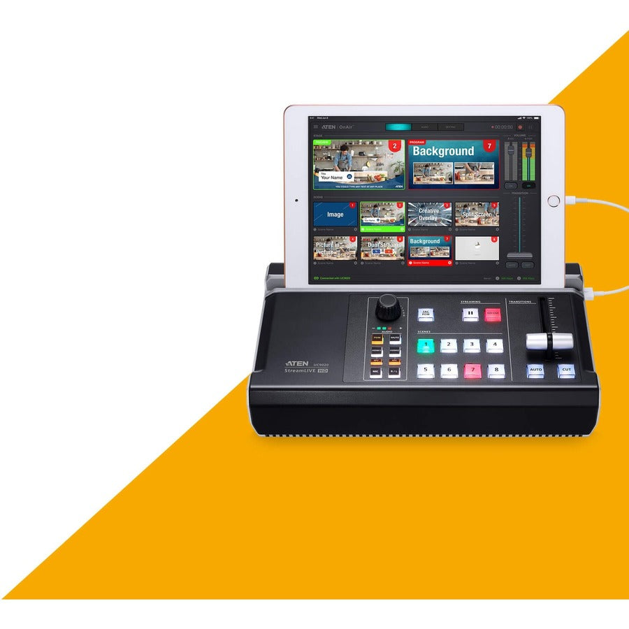 ATEN StreamLive HD All-in-one Multi-channel AV Mixer UC9020