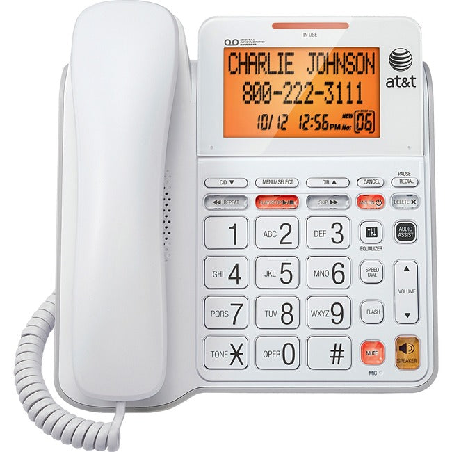 At&T Cl4940 Standard Phone - White