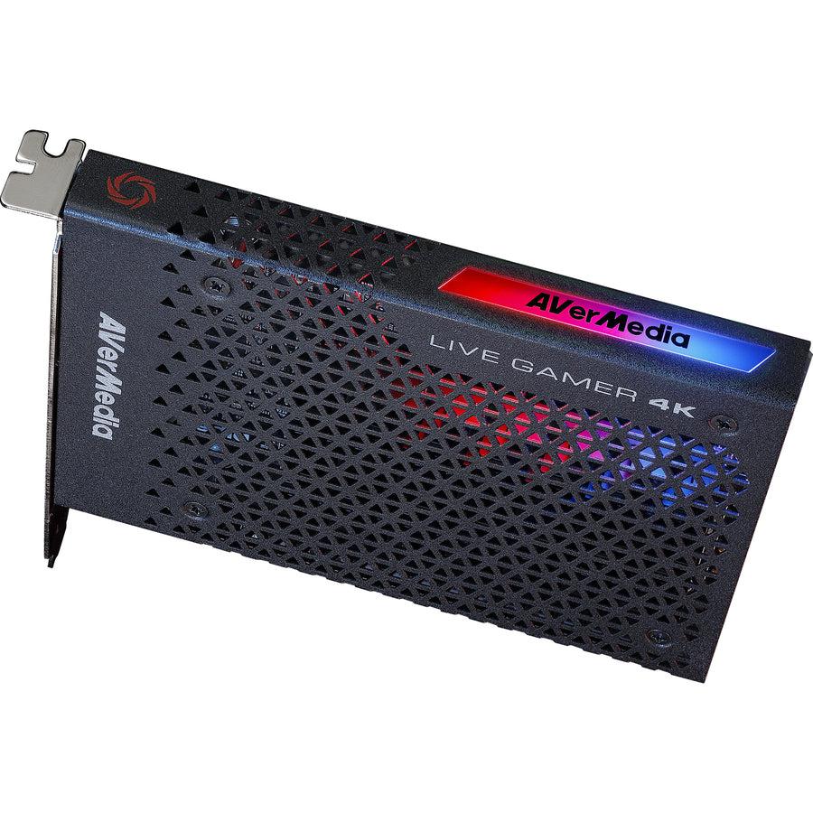 AVerMedia Live Gamer 4K PCIe Capture Card with RGB Lighting GC573
