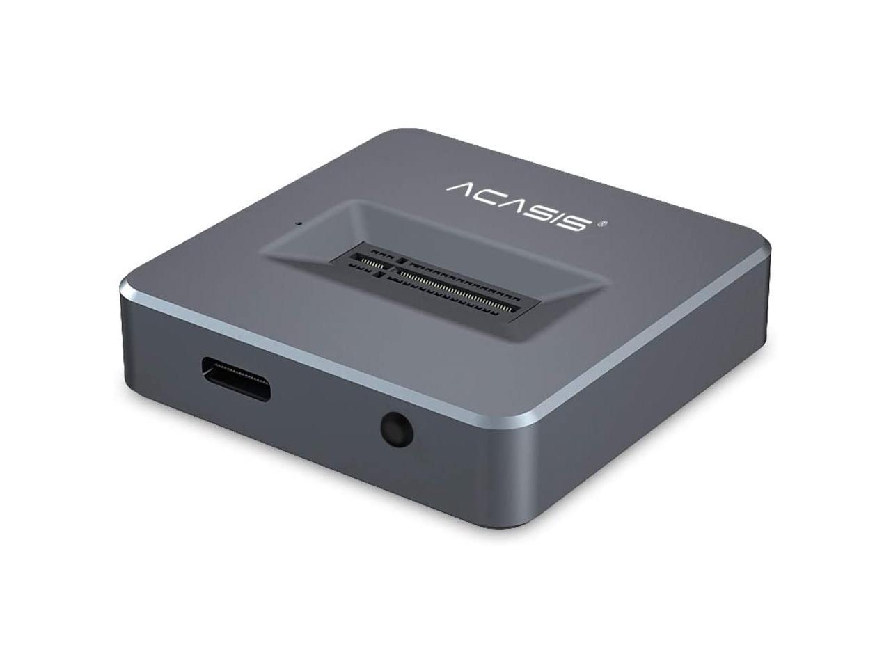 Acasis Nvme To Usb Adapter, M.2 Ssd To Type A Card, No Cable Clone, High Performance 10 Gbps Usb 3.1