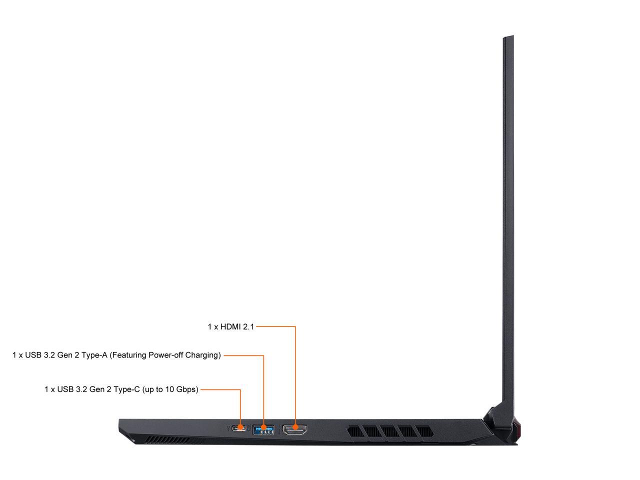 Acer Nitro 5 - 15.6" 144 Hz Ips - Amd Ryzen 5 5000 Series 5600H (3.30Ghz) - Nvidia Geforce Rtx