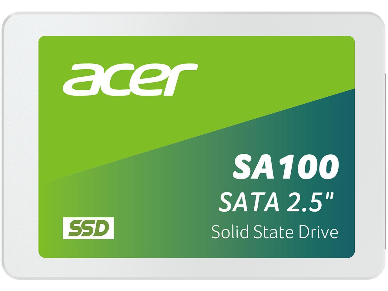 Acer Sa100 2.5" 480Gb Sata Internal Solid State Drive (Ssd) Bl.9Bwwa.103