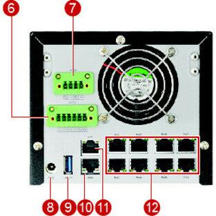 Acti Enr-221P Network Video Recorder Black