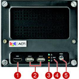Acti Enr-221P Network Video Recorder Black