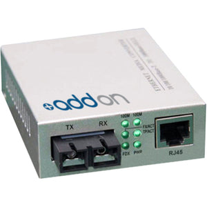 Addon 10/100Base-Tx(Rj-45) To 100Base-Bxd(Sc) Bidi Smf 1550Nmtx/1310Nmrx 40Km Media Converter