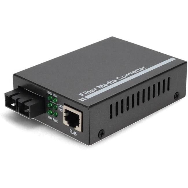 Addon 10/100Base-Tx(Rj-45) To 100Base-Lx(Sc) Smf 1310Nm 20Km Media Converter