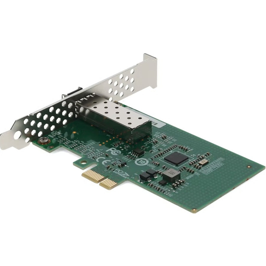 AddOn 1Gbs Single Open SFP Port PCIe 2.0 x1 Network Interface Card w/1000Base-SX SFP Transceiver ADD-PCIE-LC-SX-X1