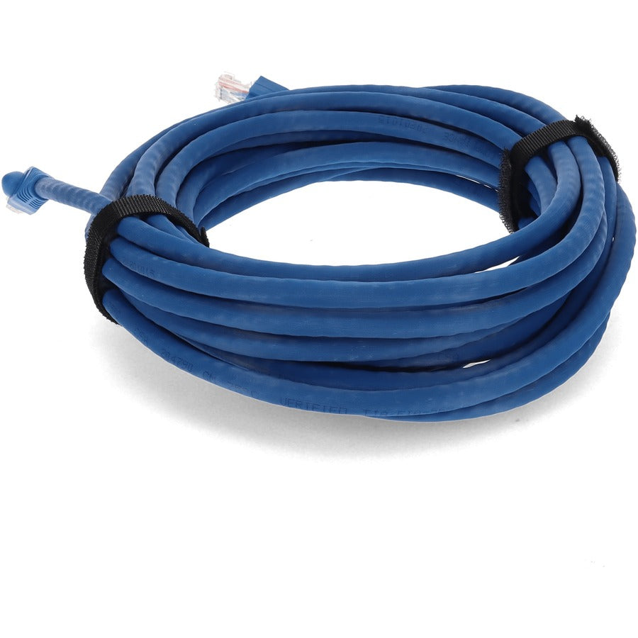 AddOn 40ft Blue CAT 6A PVC Ethernet Cable Snagless Bubble Boot RJ-45 M/M ADD-40FCAT6A-BE