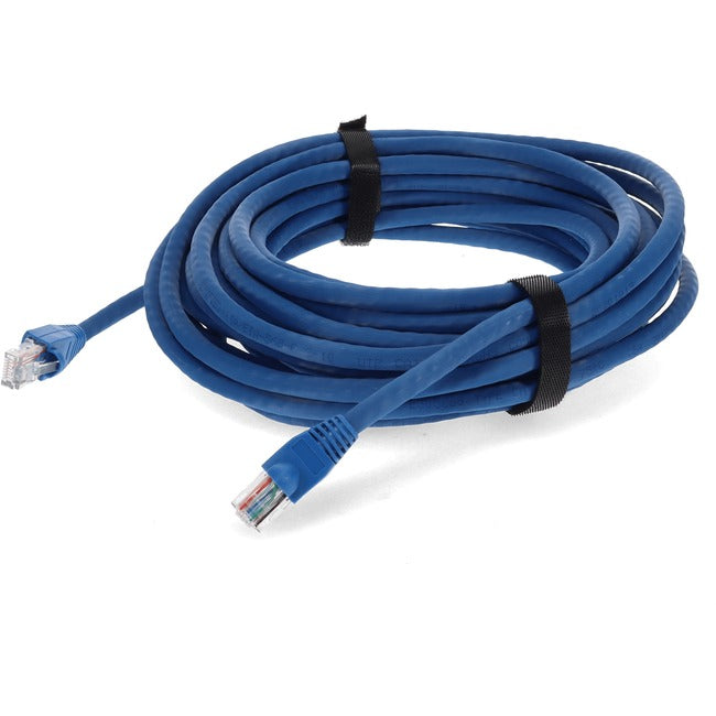 AddOn 40ft Blue CAT 6A PVC Ethernet Cable Snagless Bubble Boot RJ-45 M/M ADD-40FCAT6A-BE