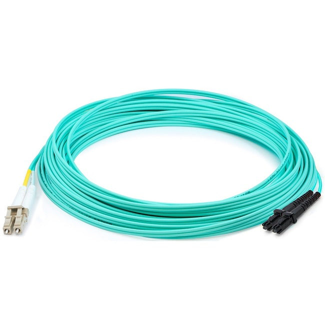 Addon 5M Mt-Rj (Male) To Sc (Male) Aqua Om3 Duplex Fiber ADD-SC-MTRJ-5M5OM3