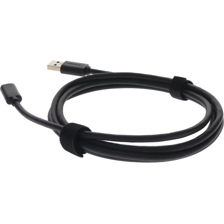 AddOn 6ft USB 3.1 (C) Male to USB 3.0 (A) Male Black Adapter Cable USBC2USB6F