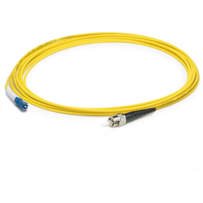AddOn 85m LC (Male) to ST (Male) Straight Yellow OS2 Simplex LSZH Fiber Patch Cable ADD-ST-LC-85MS9SMFLZ