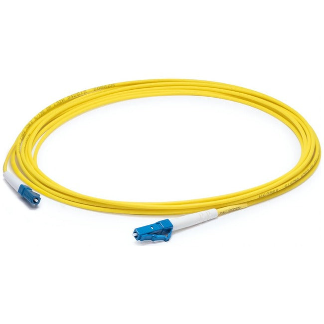 AddOn 97m LC (Male) to LC (Male) Straight Yellow OS2 Simplex LSZH Fiber Patch Cable ADD-LC-LC-97MS9SMFLZ