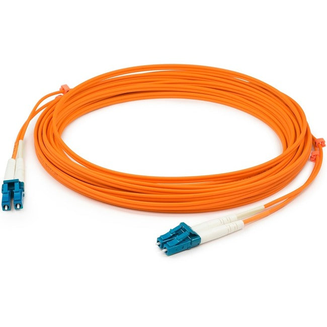 AddOn 9m LC (Male) to LC (Male) Orange OM1 Duplex Fiber OFNR (Riser-Rated) Patch Cable ADD-LC-LC-9M6MMF