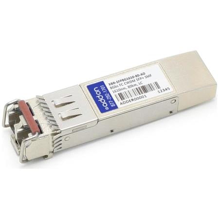 AddOn Brocade XBR-SFP8G1610-80 Compatible TAA Compliant 8GBase-CWDM Fibre Channel SFP+ Transceiver (SMF, 1610nm, 80km, LC) XBR-SFP8G1610-80-AO