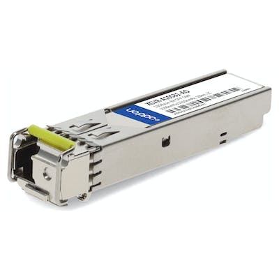 AddOn Ciena XCVR-A10S31 Compatible TAA Compliant 100Base-BX SFP Transceiver (SMF, 1550nmTx/1310nmRx, 10km, LC) XCVR-A10S31-AO
