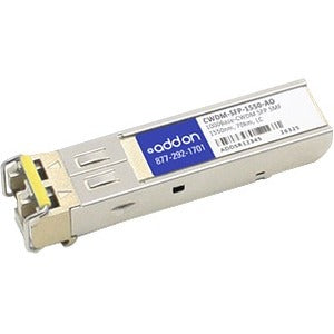 Addon Cisco Cwdm-Sfp-1550 Compatible Taa Compliant 1000Base-Cwdm Sfp Transceiver (Smf, 1550Nm, 100Km, Lc)