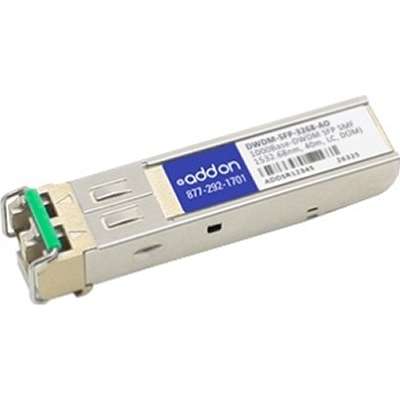 AddOn Cisco DWDM-SFP-3268 Compatible TAA Compliant 1000Base-DWDM 100GHz SFP Transceiver (SMF, 1532.68nm, 80km, LC, DOM) DWDM-SFP-3268-AO