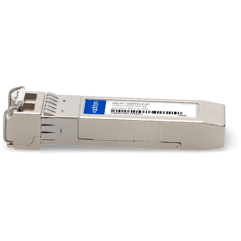AddOn Cisco ONS ONS-SC+-10GEP52.9 Compatible TAA Compliant 10GBase-DWDM 50GHz SFP+ Transceiver (SMF, 1552.93nm, 80km, LC, DOM) ONS-SC+-10GEP52.9-AO