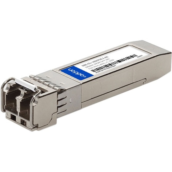 AddOn Cisco ONS ONS-SC+-10GEP60.2 Compatible TAA Compliant 10GBase-DWDM 50GHz SFP+ Transceiver (SMF, 1560.20nm, 80km, LC, DOM) ONS-SC+-10GEP60.2-AO